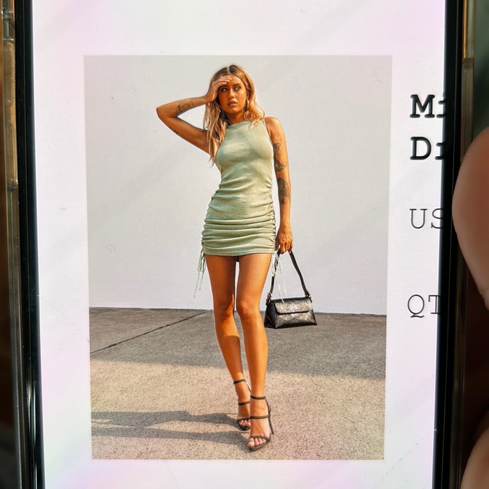 Princess polly military minds mini dress